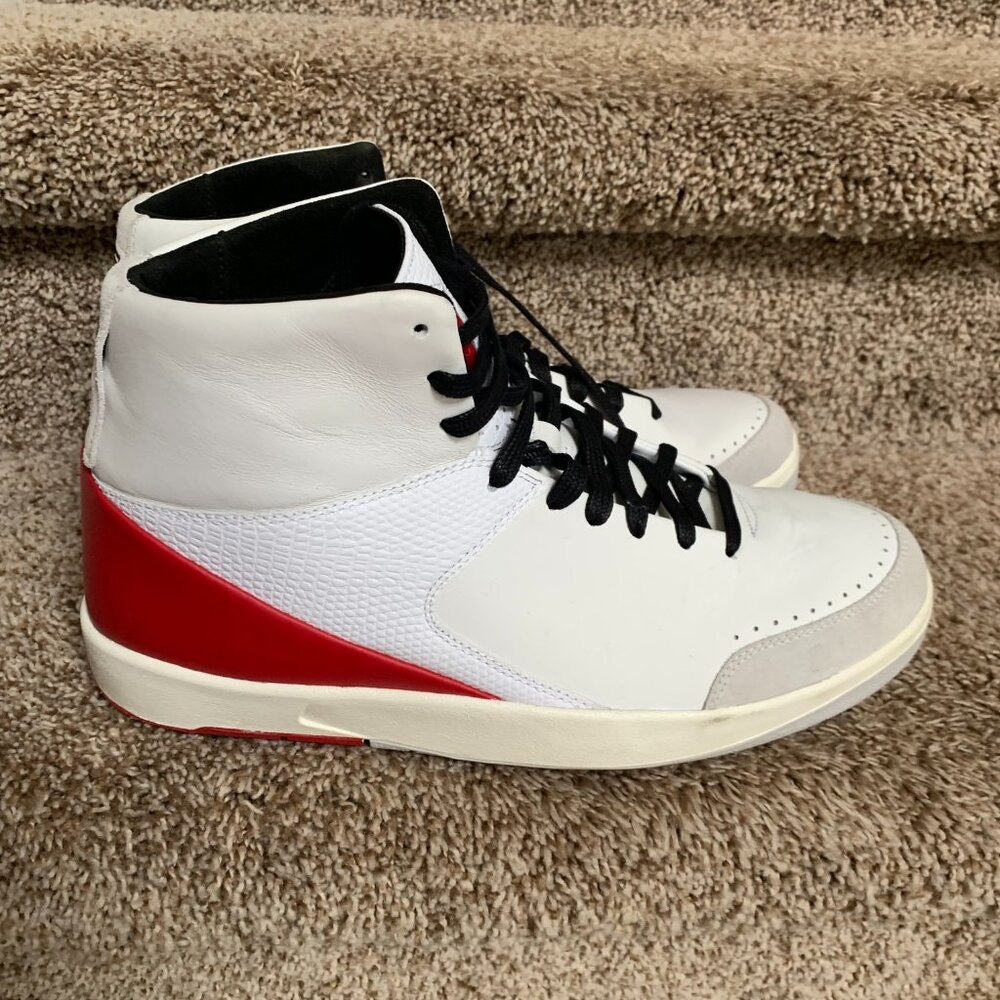 Jordan 2 Retro SE x Nina Chanel Abney Unisex White High Top -Sneakers Size Women